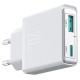 Joyroom JR-TCF14 20W USB-A USB-C Super Slim Wall Charger - White