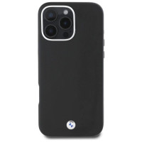 BMW Sign Full Wrapped Metal MagSafe Case for iPhone 16 Pro Max - Black