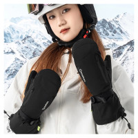 Qunature Full Length Ski Gloves Size M - Black