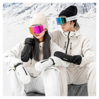 Qunature Full Length Ski Gloves Size M - Black
