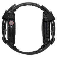 Spigen Rugged Armor Pro Apple Watch 10 (42mm) Strap Case - Black