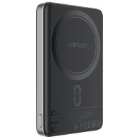 Acefast Powerbank Acefast M12-10000 PD20W ultra-slim, MagSafe compatible - black