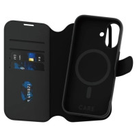 Panzerglass CARE by PanzerGlass Feature Tango 2in1 Wallet MagSafe Case for iPhone 16 - Black