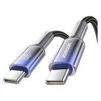 Joyroom S-A42 Crystal-Clear Series 60W USB-C - USB-C cable 1.2m - black