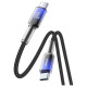 Joyroom S-A42 Crystal-Clear Series 60W USB-C - USB-C cable 1.2m - black