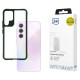 3Mk Protection 3mk Satin Armor Case+ Green for Samsung Galaxy A35 5G - transparent
