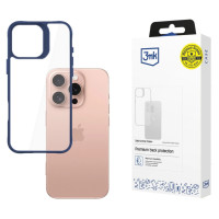 3Mk Protection 3mk Satin Armor Case+ Blue for Apple iPhone 16 Pro - transparent