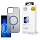 3Mk Protection 3mk Frosty MagCase Blue Case for Apple iPhone 15 - Transparent