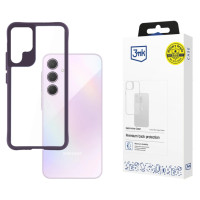 3Mk Protection 3mk Satin Armor Case+ Purple for Samsung Galaxy A35 5G - transparent
