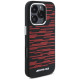 Mercedes AMG Silicone Graphics MagSafe case for iPhone 16 Pro - black