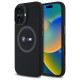 BMW M Silicone Printed Ring MagSafe iPhone 16 Case - Black
