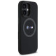 BMW M Silicone Printed Ring MagSafe iPhone 16 Case - Black