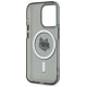 Karl Lagerfeld KLHMP15LHLSCHK iPhone 15 Pro 6.1" black/black hardcase IML Metal Choupette Head MagSafe