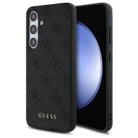 Guess GUHCS24FEG4GFGR S24 FE S721 gray/gray hardcase 4G Metal Gold Logo