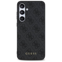 Guess GUHCS24FEG4GFGR S24 FE S721 gray/gray hardcase 4G Metal Gold Logo