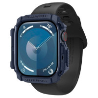 Spigen Rugged Armor Case for Apple Watch 10 46mm - Navy Blue