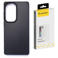 Wozinsky Carbon Fiber Case with MagSafe for Samsung Galaxy S25 Ultra - Black