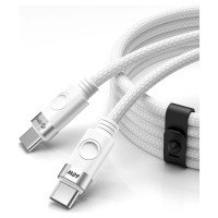 Orico CDX 60W 3A Power Delivery USB-C - USB-C 1m Cable - White