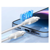 Orico CDX 60W 3A Power Delivery USB-C - USB-C 1m Cable - White