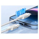 Orico CDX 60W 3A Power Delivery USB-C - USB-C 1m Cable - White