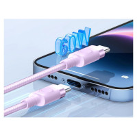 Orico CDX 60W 3A Power Delivery USB-C - USB-C 1m Cable - Purple