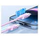 Orico CDX 60W 3A Power Delivery USB-C - USB-C 1m Cable - Purple
