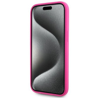 Karl Lagerfeld KLHMP15SSKHPPLF iPhone 15 6.1" fuchsia/fuschia hardcase Silicone Karl Head Print MagSafe