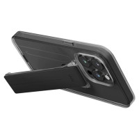 Uniq Heldro Mount case with Stand iPhone 15 Pro 6.1" smoke/vapor smoke