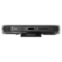 Uniq Heldro Mount case with Stand iPhone 15 Pro 6.1" smoke/vapor smoke