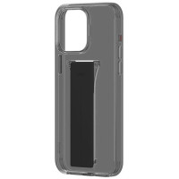 Uniq Heldro Mount case with Stand iPhone 15 Pro 6.1" smoke/vapor smoke