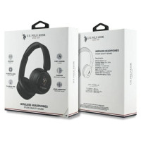 U.s. Polo Assn. US Polo Bluetooth Headphones USHPV6PUNK Black/Black DH Color Logo