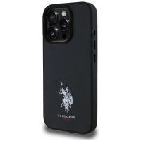 U.s. Polo Assn. US Polo USHCP15XPGEK iPhone 15 Pro Max 6.7" black/black Leather Embroidered DH Color