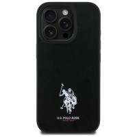 U.s. Polo Assn. US Polo USHCP15XPGEK iPhone 15 Pro Max 6.7" black/black Leather Embroidered DH Color
