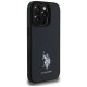 U.s. Polo Assn. US Polo USHCP15XPGEK iPhone 15 Pro Max 6.7" black/black Leather Embroidered DH Color