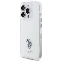 U.s. Polo Assn. US Polo USHCP15XUSMT iPhone 15 Pro Max 6.7" Clear/Transparent IML Printed Double Horse Logo