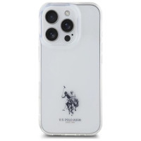 U.s. Polo Assn. US Polo USHCP15XUSMT iPhone 15 Pro Max 6.7" Clear/Transparent IML Printed Double Horse Logo