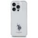 U.s. Polo Assn. US Polo USHCP15XUSMT iPhone 15 Pro Max 6.7" Clear/Transparent IML Printed Double Horse Logo