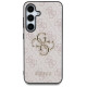Guess Big 4G Logo Classic Logo Case for Samsung Galaxy S25 Plus Pink