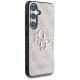 Guess Big 4G Logo Classic Logo Case for Samsung Galaxy S25 Plus Pink