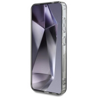 Guess Rhinestones Printed Classic Logo MagSafe Samsung Galaxy S25 case black