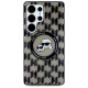 Karl Lagerfeld Case Karl Lagerfeld Button Karl & Choupette Heads On KL Pattern MagSafe Samsung Galaxy S25 Ultra black