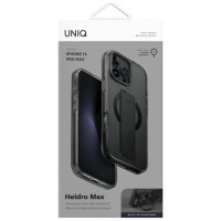 Uniq Heldro Max iPhone 16 Pro Max 6.9" Magclick Charging case black/vapour smoke