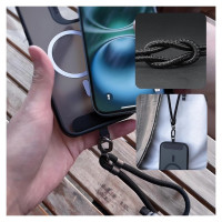 Dudao L20MAX 4in1 Cable / Lanyard USB-A / USB-C / Lightning PD QC 65W 1.5m - Black