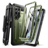 Supcase Unicorn Beetle Pro 2-set Case for Samsung Galaxy S25 Ultra - Olive