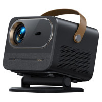 Yaber U12 LCD FullHD 1080p Multimedia Projector with Stereo Speakers - Black