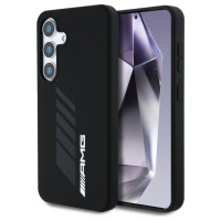Mercedes AMG Oversize Rhombs MagSafe Case for Samsung Galaxy S25 - Black