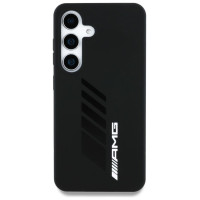 Mercedes AMG Oversize Rhombs MagSafe Case for Samsung Galaxy S25 - Black