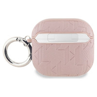Karl Lagerfeld Monogram Karl Head Case for AirPods 4 - Pink