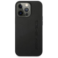 Mercedes AMG Leather Hot Stamped Case for iPhone 13 Pro / 13 6.1" - Black