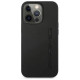 Mercedes AMG Leather Hot Stamped Case for iPhone 13 Pro / 13 6.1" - Black